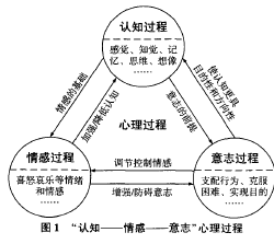 “认知——情感——意志”心理过程