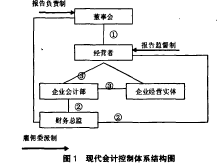 现代会计控制体系结构图