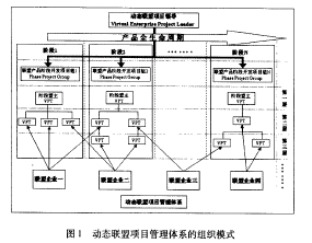 动态联盟项目管理体系的组织模式